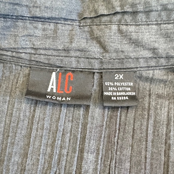 A.L.C. Dark Gray Button Down Shirt - Picture 4 of 4